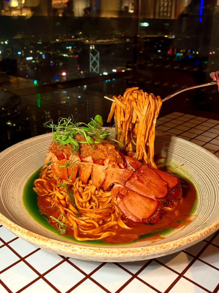 Nook @ The Peak Lobster E-fu Noodles